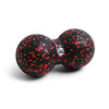 Faszienball Trendy Dupla 8 cm Schwarz/Rot