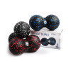 Faszienball Trendy Dupla 8 cm Schwarz/Rot